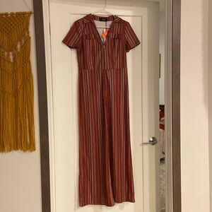 Cider Striped Pantsuit